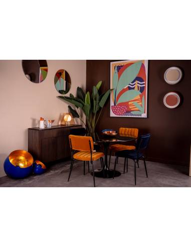 Lampe de sol SUM bleu nuit