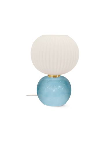 Lampe ADONIS bleu givré