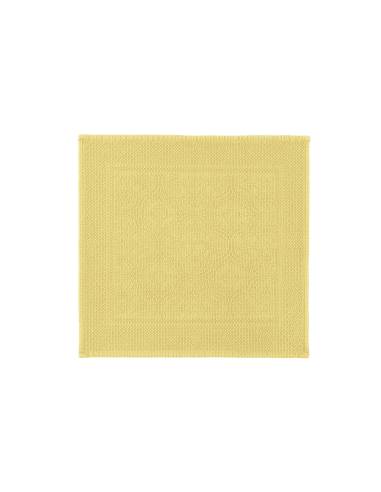 Tapis de bain coton KYMI Harmony - Haomy Kaki Paille