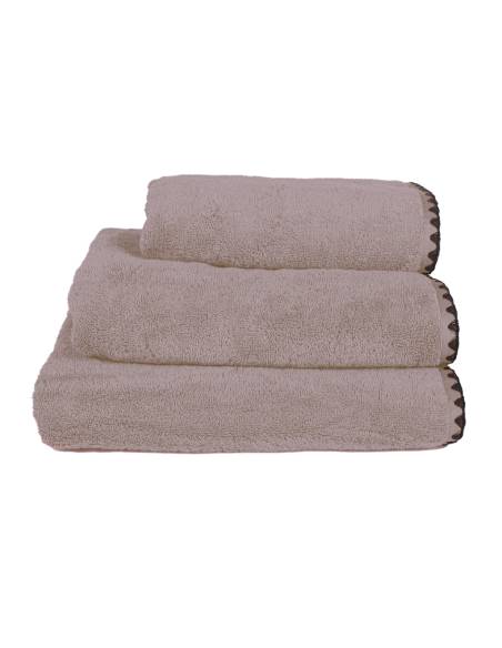 Drap de bain éponge 90x140cm ISSEY Harmony - Haomy Petale