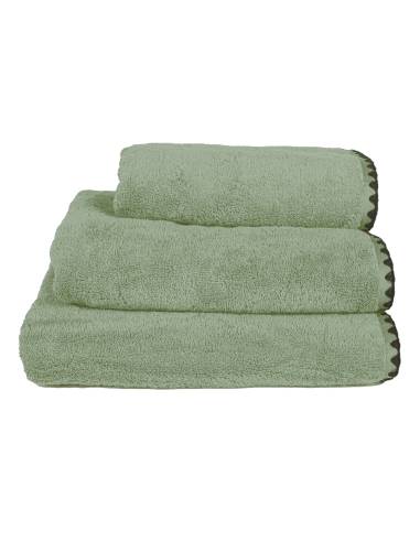 Serviette de toilette 50x100cm ISSEY Harmony - Haomy amande