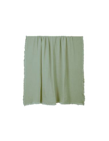 Plaid / Couvre-lit en coton lavé VANLY Harmony - Haomy