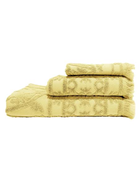 Serviette de toilette coton et lin UBUD Harmony - Haomy