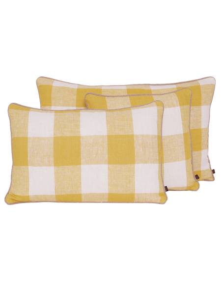 Housse de coussin en lin PALMA Harmony - Haomy