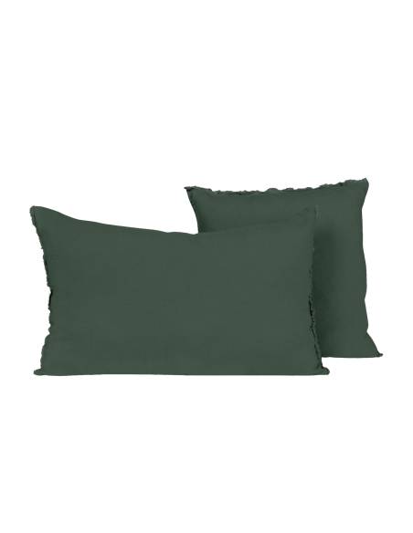 Housse de coussin en lin et coton LIMY Harmony - Haomy | La Madeleine Déco
