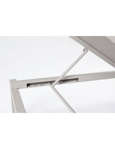 Bain de soleil aluminium KONNOR sable | La Madeleine Déco