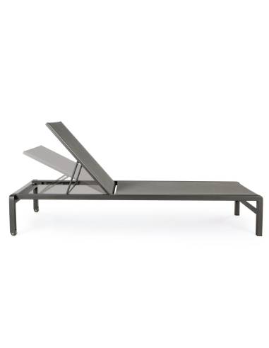 Transat aluminiumKONNOR anthracite | La Madeleine Déco