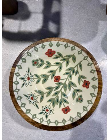 Saladier en manguier Branches | La Madeleine Deco