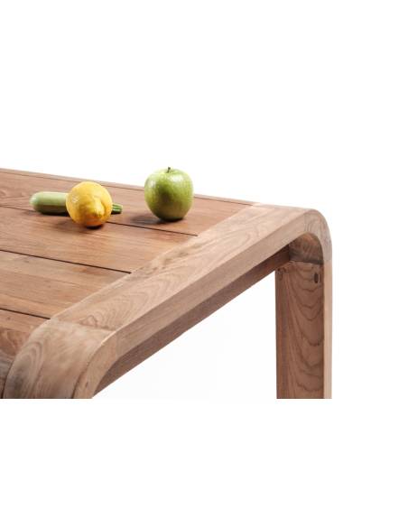 Mange debout en teck recyclé massif BLOOM | La Madeleine Déco