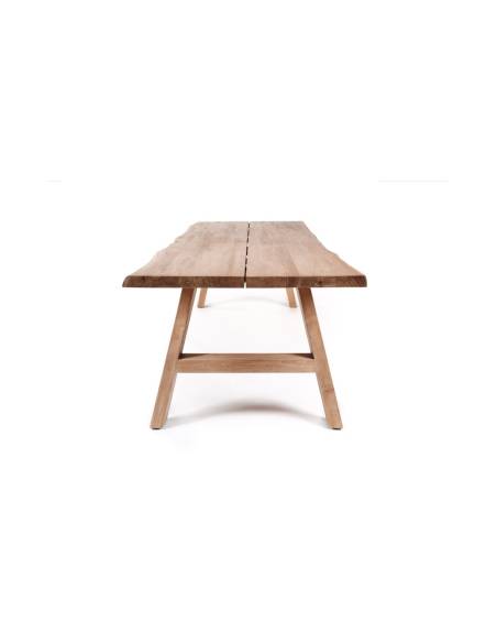 Table organique en teck BUZIOS | La Madeleine Déco