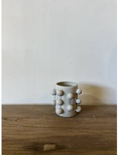 Vase en céramique GRAPPE gris | La Madeleine Déco 2