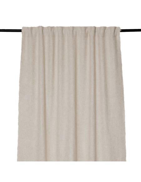Rideaux passe tringle CALIFORNIA Harmony - Haomy Naturel