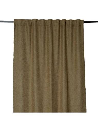 Rideaux passe tringle CALIFORNIA Harmony - Haomy gold