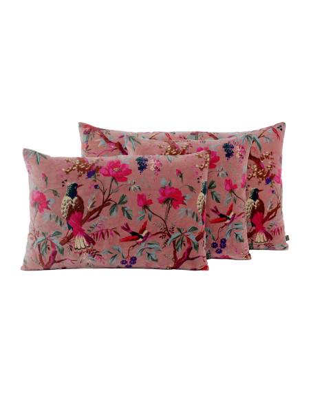 Housse de coussin BIRDY Harmony - Haomy bois de rose