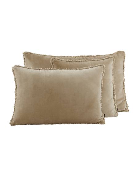 Housse de coussin en velours KOBE Haomy - Harmony | Madeleine Déco