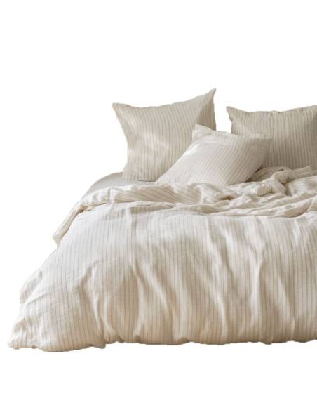 Housse de couette en voile de coton HARLEM Harmony - Haomy | Madeleine Deco