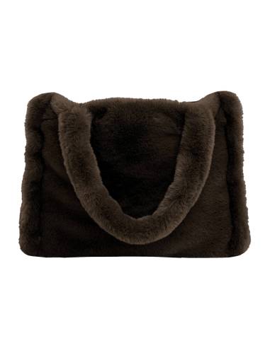 Sac fausse fourrure CHAMONIX Harmony - Haomy | La Madeleine Déco