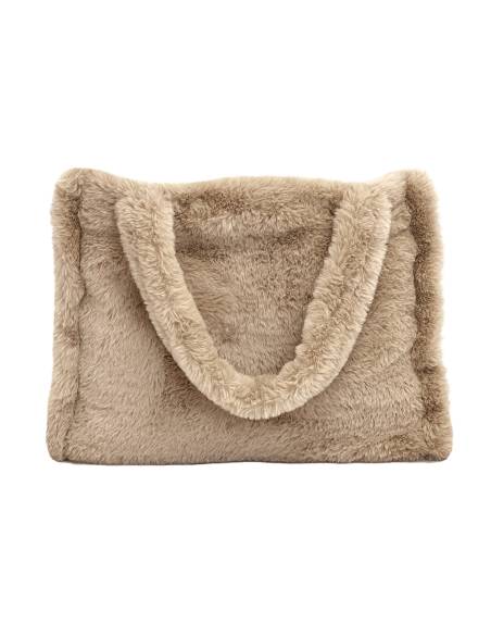 Sac fausse fourrure CHAMONIX Harmony - Haomy | La Madeleine Déco