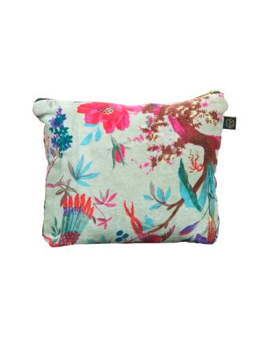 Trousse en velours BIRDY Harmony - Haomy | La Madeleine Déco