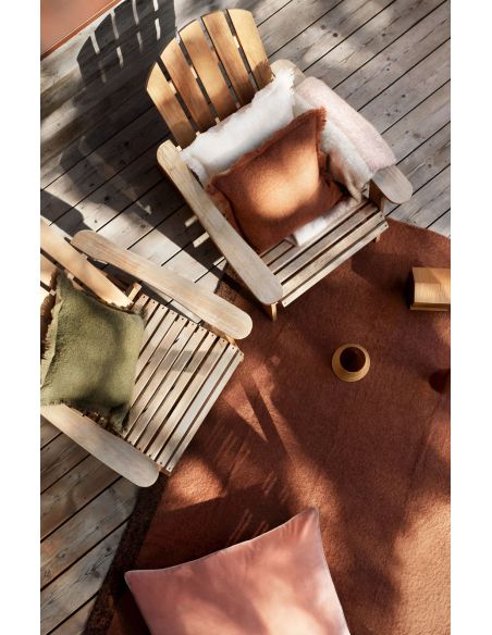 Housse de coussin en laine ASPEN Harmony - Haomy