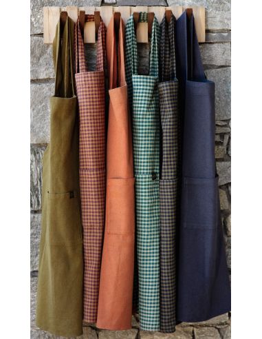 Tablier japonais en lin PIANA Harmony - Haomy