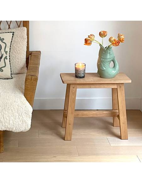 Vase pichet en céramique POISSON matcha | La Madeleine Déco