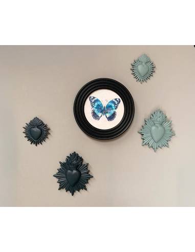 Déco murale coeur soleil coloré | La Madeleine Déco