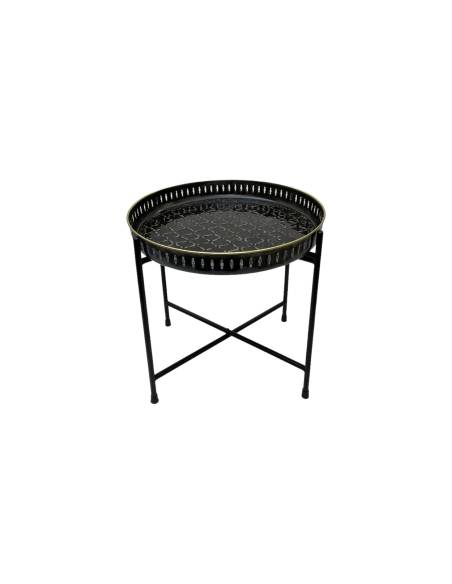 Trépied pliable en métal pour plateau berbère | La Madeleine Déco