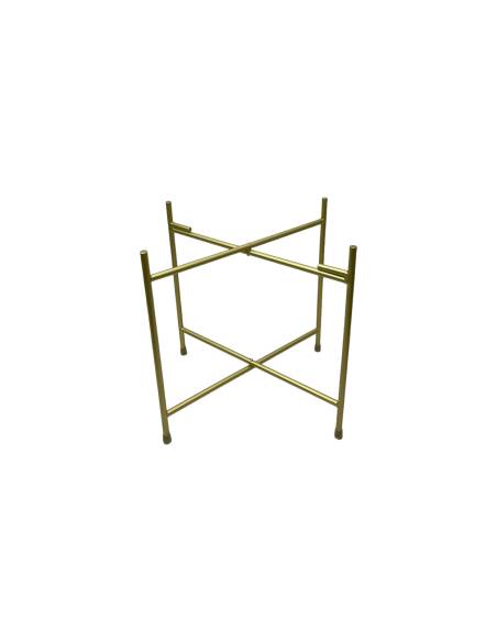 Trépied pliable en métal pour plateau berbère | La Madeleine Déco