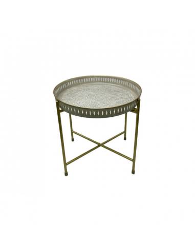 Trépied pliable en métal pour plateau berbère | La Madeleine Déco