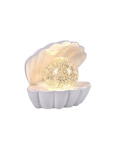 Lampe coquillage blanc nacré COKI disco | Madeleine Déco 2