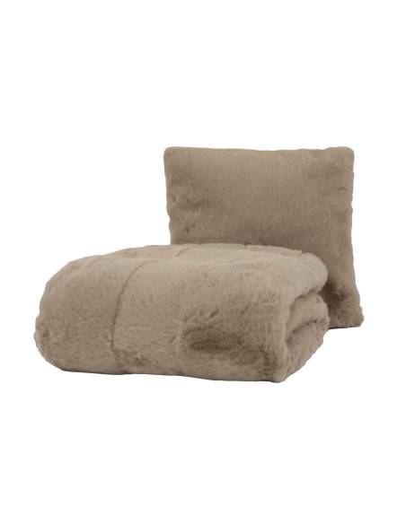 Plaid fourrure tout douce PRESTIGE | La Madeleine Déco