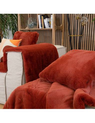 Plaid fourrure tout douce PRESTIGE | La Madeleine Déco