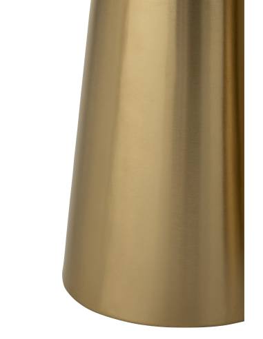 Set de table d'appoint marbre et bronze | La Madeleine Déco