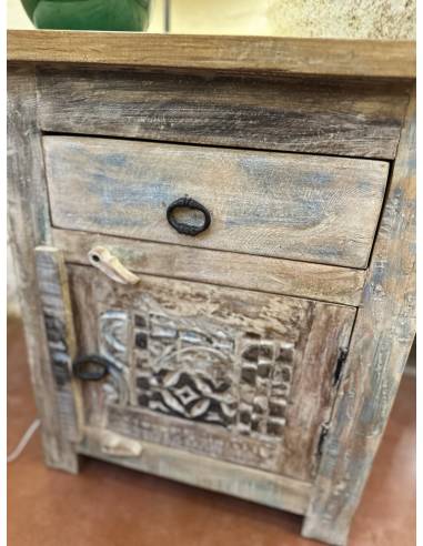 Chevet sculpté BANGALORE | La Madeleine Déco