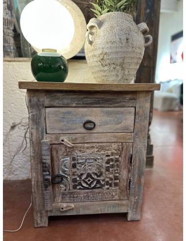 Chevet sculpté BANGALORE | La Madeleine Déco