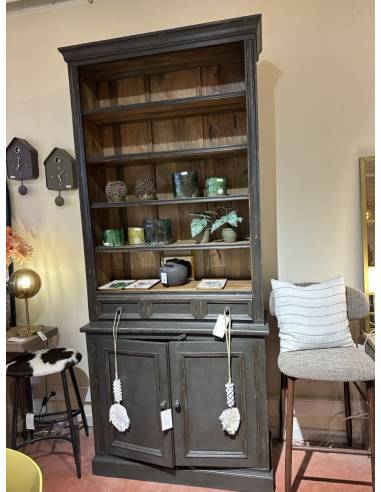 Bibliothèque double corps manguier | La Madeleine Déco