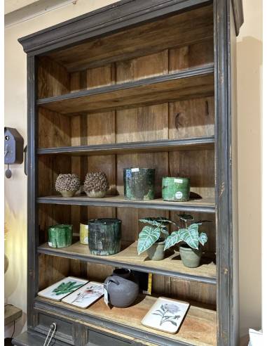 Bibliothèque double corps manguier | La Madeleine Déco