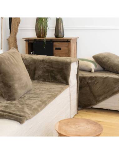 Plaid fourrure tout douce PRESTIGE | La Madeleine Déco