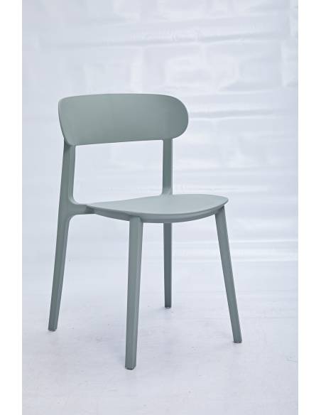 Chaise en plastique COMAN | La Madeleine Déco