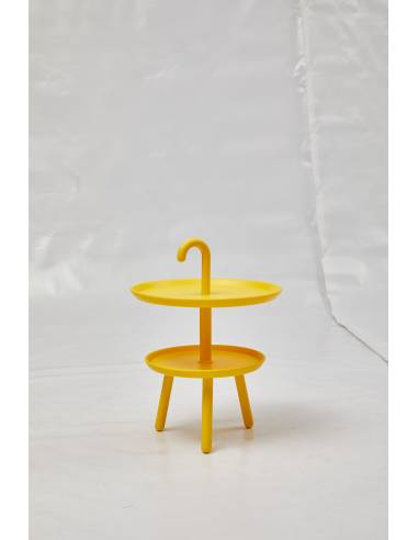 Petite table en plastique 2 niveaux | La Madeleine Déco