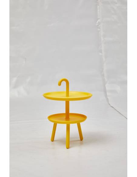 Petite table en plastique 2 niveaux | La Madeleine Déco