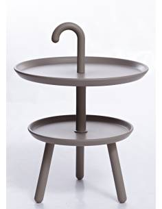 Petite table en plastique 2 niveaux | La Madeleine Déco 2