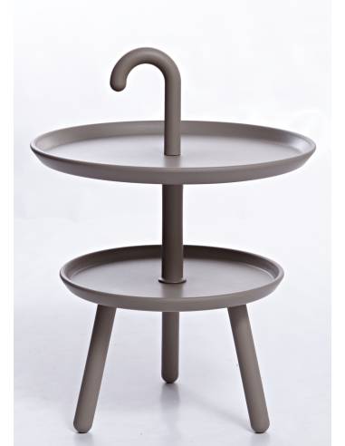 Petite table en plastique 2 niveaux | La Madeleine Déco