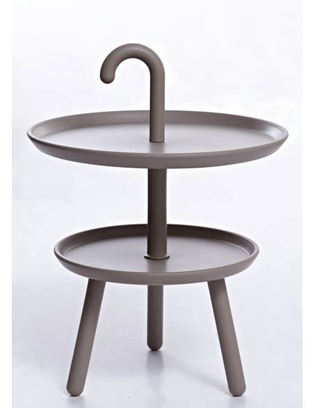 Petite table en plastique 2 niveaux | La Madeleine Déco