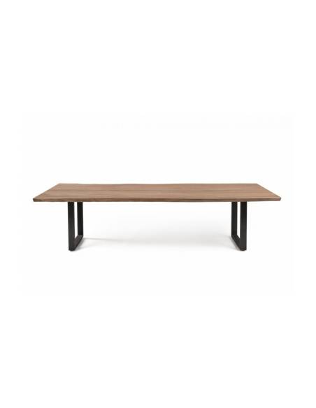 Grande table en suar organique BORDER | Madeleine Déco