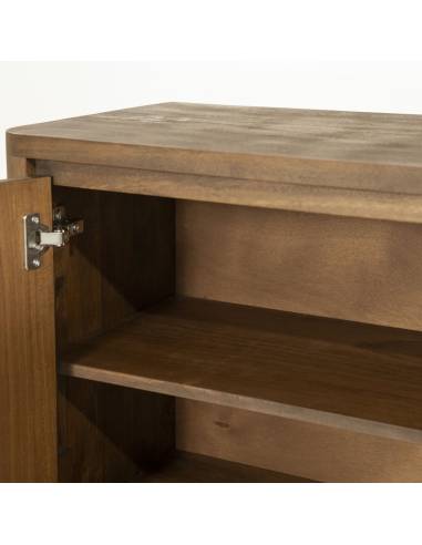 Meuble TV en manguier EDWARD | La Madeleine Déco