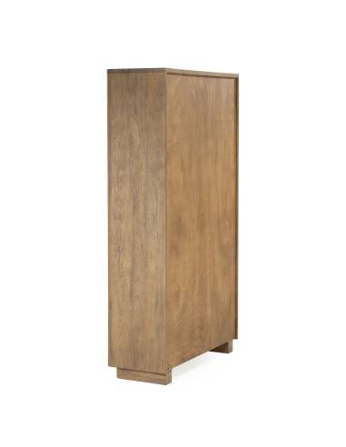 Bibliothèque en bois de manguier EDWARD | La Madeleine Déco