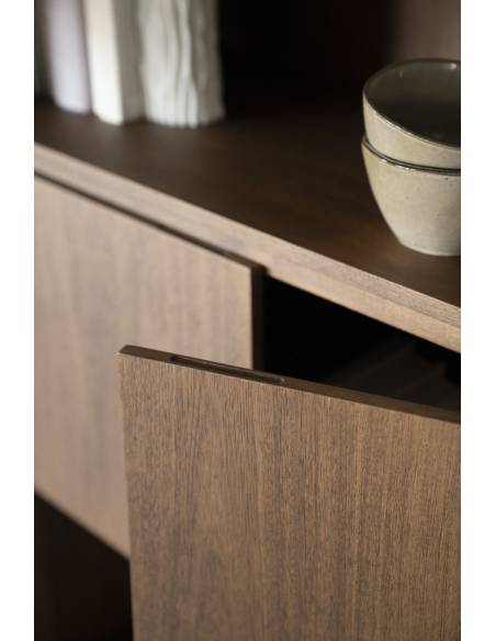 Bibliothèque en bois de manguier EDWARD | La Madeleine Déco