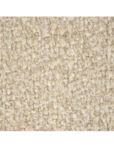 Banc en bois de frêne et bouclette GEORGE | La Madeleine Déco